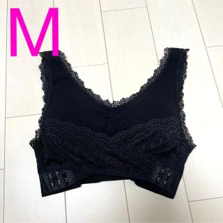 新品未使用⭐︎ナイトブラ　M  ブラック(ブラ)