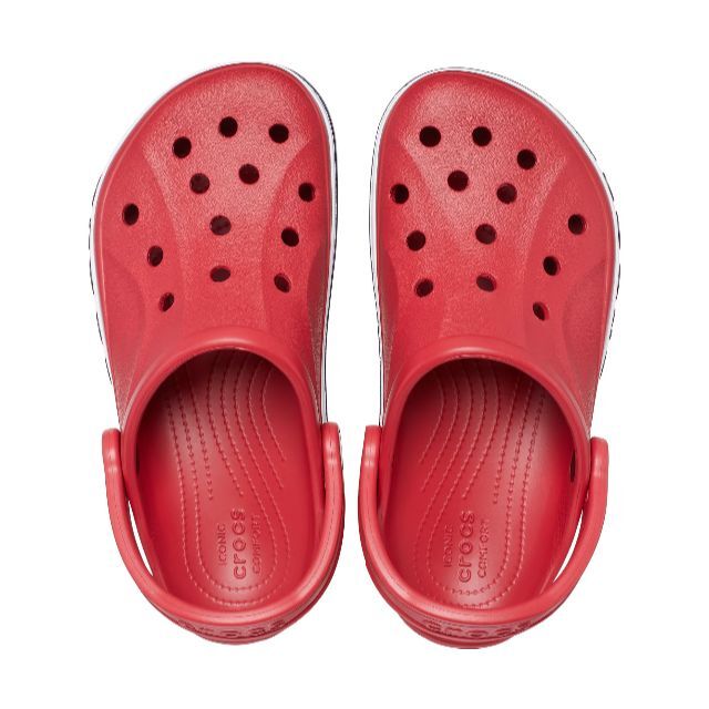 crocs(クロックス)の25cm クロックス バヤバンド クロッグ ペッパー ネイビー レッド系 レディースの靴/シューズ(サンダル)の商品写真