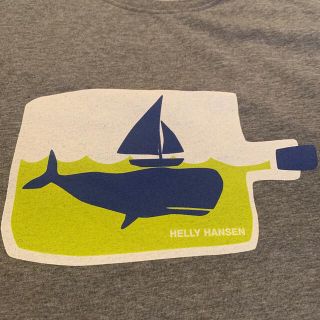 ヘリーハンセン(HELLY HANSEN)のヘリーハンセン　グレーTシャツ　　クジラ(Tシャツ/カットソー(半袖/袖なし))