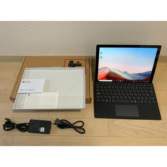 123インチカラーSurface Pro7+ 8GB/128GB/Win10proカバー付き