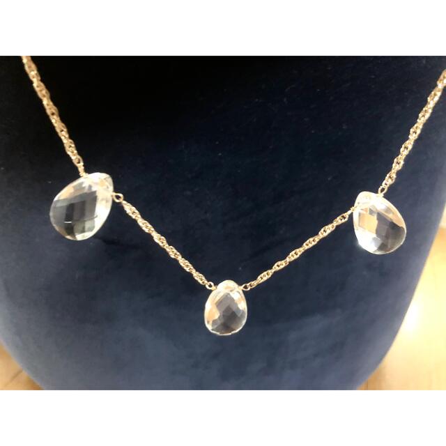 Citrine by the stones 14KGF ネックレス レディースのアクセサリー(ネックレス)の商品写真