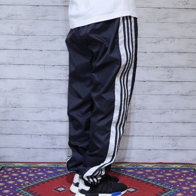 週末限定価格adidas 80s 90s ビンテージ  ナイロン トラックパンツ