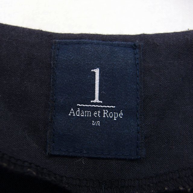 Adam et Rope'(アダムエロぺ)のアダムエロペ Adam et Rope' ワンピース ミニ Vネック 半袖 レディースのワンピース(ミニワンピース)の商品写真