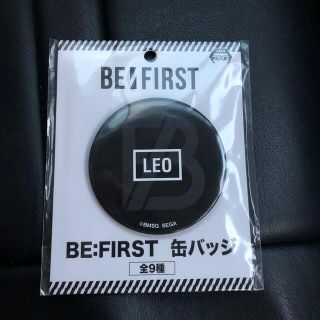 ザファースト(THE FIRST)のBE :FIRST  缶バッジ　LEO(アイドルグッズ)