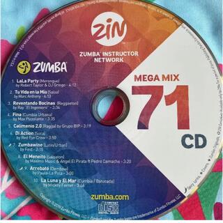 ズンバ(Zumba)のZUMBAメガミックス７１(クラブ/ダンス)