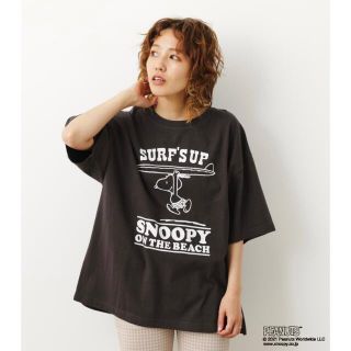 ロデオクラウンズワイドボウル(RODEO CROWNS WIDE BOWL)のRODEO CROWNS WIDE BOWL PEANUTS コラボ Tシャツ(Tシャツ(半袖/袖なし))