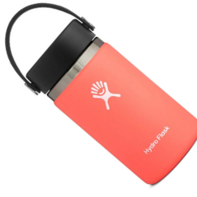 新品• Hydro Flask ハイドロフラスコ 12 oz サーモンピンク