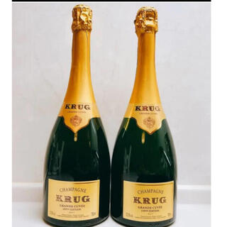 クリュッグ(Krug)のクリュッグ グランキュヴェ シャンパン 2本(シャンパン/スパークリングワイン)