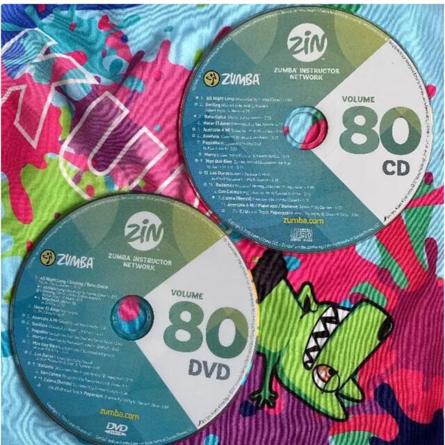 ZUMBA ZIN８０  DVD