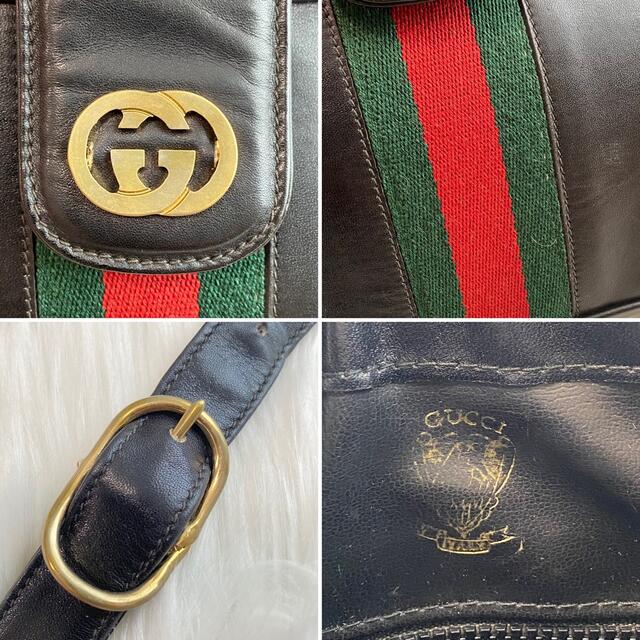 GUCCI - 【希少・美品】グッチ ワンショルダーバッグ インター GUCCI - 【希少・美品】グッチ ワンショルダーバッグ インター