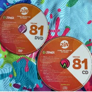 ズンバ(Zumba)のZUMBA ZIN８１　DVD CDセット(スポーツ/フィットネス)