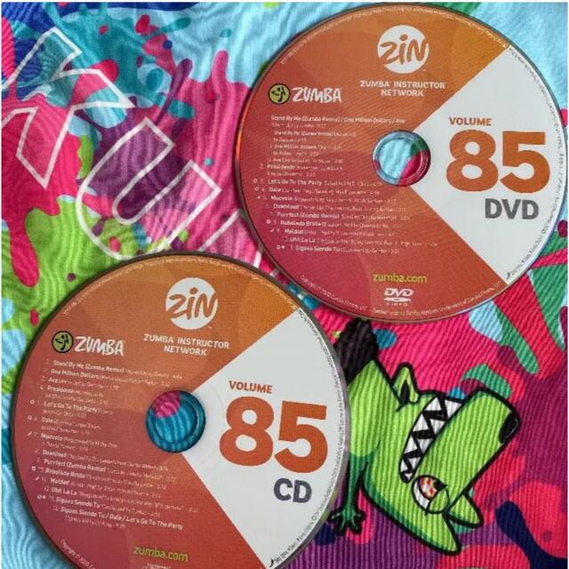 ZUMBA ZIN85 DVD CDセット