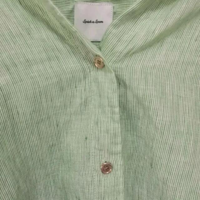 Spick & Span(スピックアンドスパン)のリネンビッグシャツ レディースのトップス(シャツ/ブラウス(長袖/七分))の商品写真