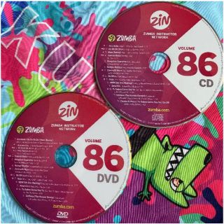 zumba ズンバ 最新86  DVD CD セット