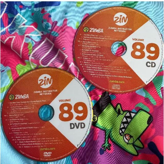 ZUMBA  DVD  CD  セット