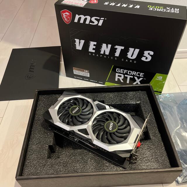 PCパーツMSI GeForce RTX 2070 VENTUS