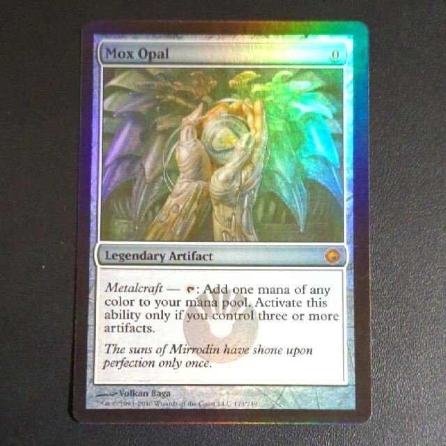 オパールのモックス foil 英語版 som mtg 初版トレーディングカード