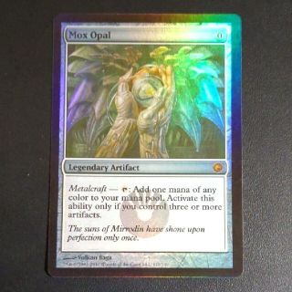 オパールのモックス foil 英語版 som mtg 初版(シングルカード)