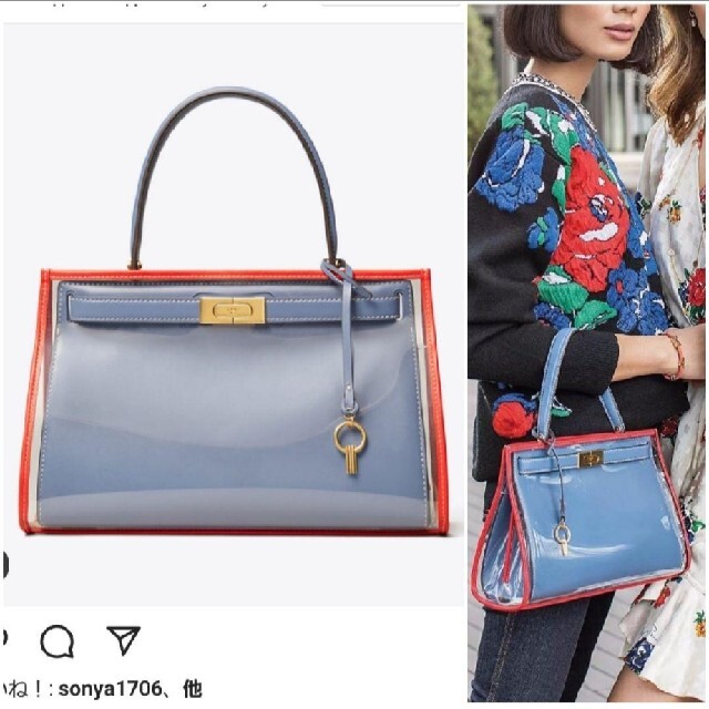 Tory Burch(トリーバーチ)の正規品 トリーバーチ リーラジウィルs 2wayショルダーバッグPVCキャンバス レディースのバッグ(ショルダーバッグ)の商品写真