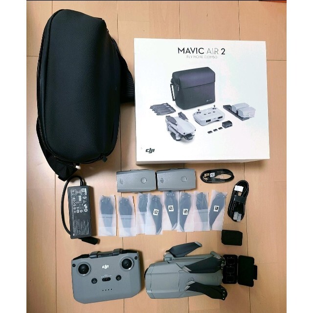 新品未使用 ドローン mavic air2 fly more combo