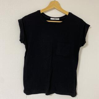 グレイル(GRL)のGRL  Tシャツ　黒　M(Tシャツ(半袖/袖なし))