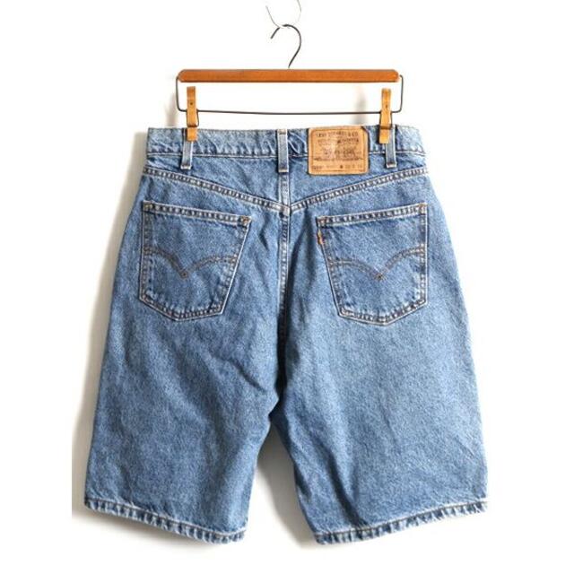 ブランド古着！90'sアメリカ製 Levi's 550 カットオフデニムショーツ