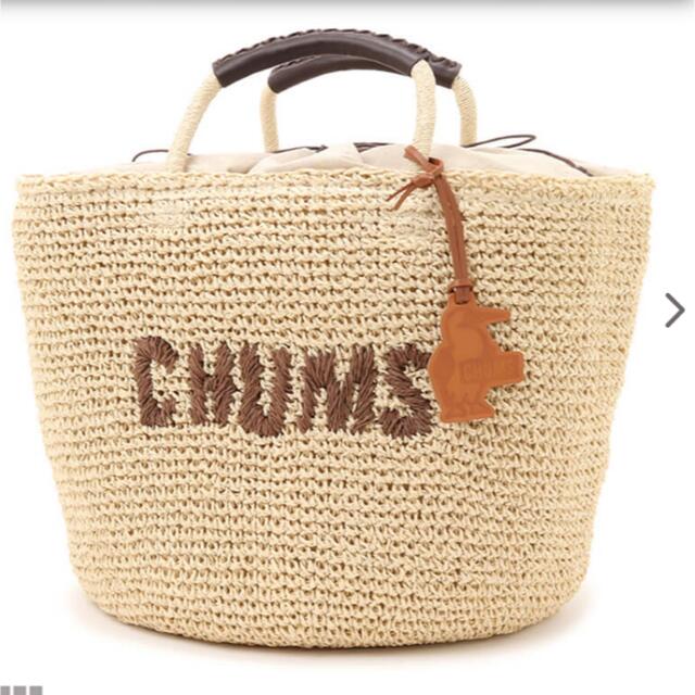 CHUMS(チャムス)のCHUMSカゴバッグ　ペーパービッグバスケット(トートバッグ｜かごバッグ) レディースのバッグ(かごバッグ/ストローバッグ)の商品写真