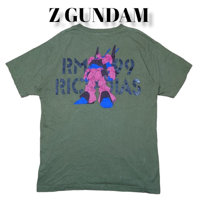 Z GUNDAM 両面ビッグプリント Tシャツ ゼータガンダム リックディアス