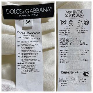 DOLCE&GABBANA - 本物 新品 タグ付 ドルチェ&ガッバーナ 花柄レース