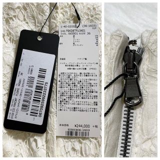 本物 新品 タグ付 ドルチェ&ガッバーナ 花柄レース 切替 ワンピース