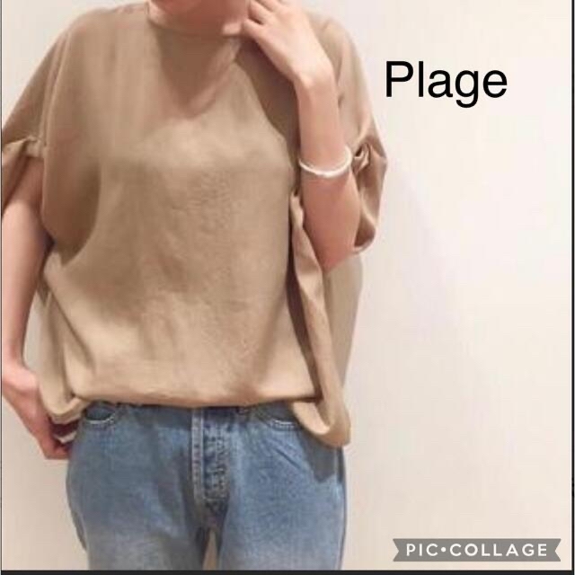 Plage(プラージュ)の★専用★       Plage テンセルツイルブラウス レディースのトップス(シャツ/ブラウス(半袖/袖なし))の商品写真