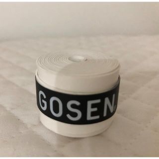 ゴーセン(GOSEN)のGOSEN グリップテープ 1個★迅速発送 白色 ゴーセン マイバチ✳︎色変更可(その他)