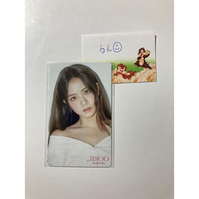 BLACKPINK olens JISOO photocard ジス トレカ