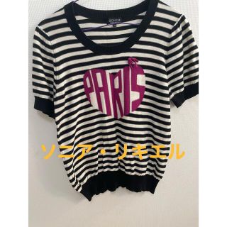 ソニアリキエル(SONIA RYKIEL)のソニアリキエル　Tシャツ　Lサイズ(Tシャツ(半袖/袖なし))