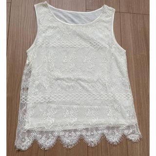 マウジー(moussy)のmoussy 総レーストップス(タンクトップ)