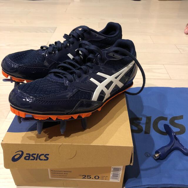 asics(アシックス)のアシックス ASICS 陸上スパイク 25 エフォート EFFORT MK   スポーツ/アウトドアのスポーツ/アウトドア その他(陸上競技)の商品写真