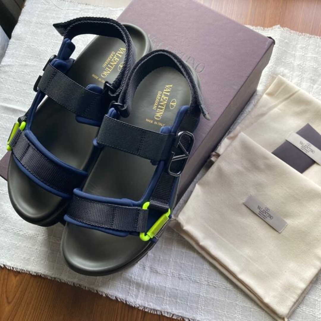 新品】VALENTINO スポーツサンダル メンズ 少し厚底 イタリア製 26