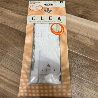 キャスコ(Kasco)のYS様専用ページ　CLEA ゴルフ用グローブ（両手用）19サイズ　未使用品(ウエア)