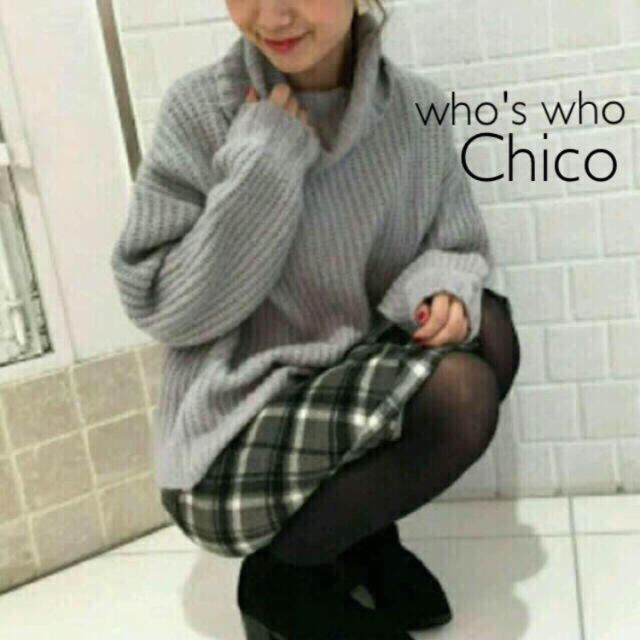 who's who Chico(フーズフーチコ)のwho's who Chico♡チェックタイトスカート レディースのスカート(ひざ丈スカート)の商品写真