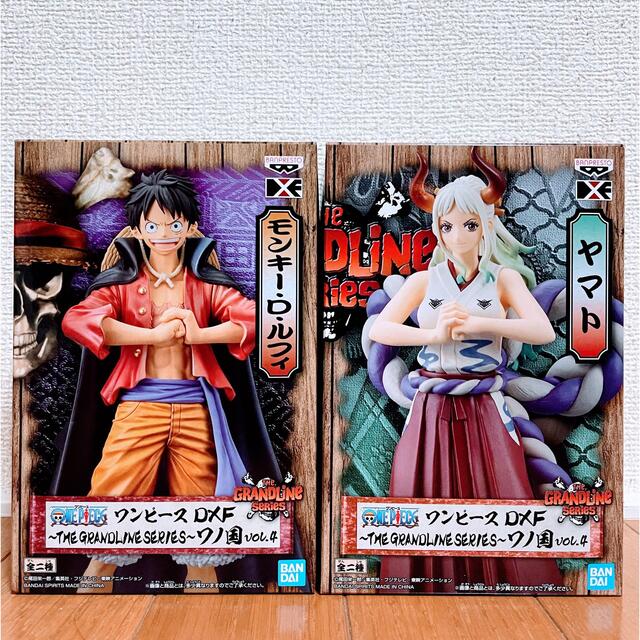 ONE PIECE - ONE PIECE DXF ワノ国 ルフィ＆ヤマト フィギュア 2体