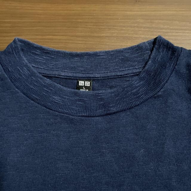 UNIQLO(ユニクロ)の杢カラーTシャツ レディースのトップス(Tシャツ(半袖/袖なし))の商品写真