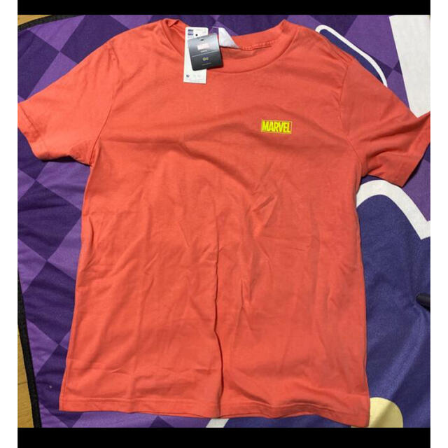 GU(ジーユー)のGU マーベルTシャツM レディースのトップス(Tシャツ(半袖/袖なし))の商品写真
