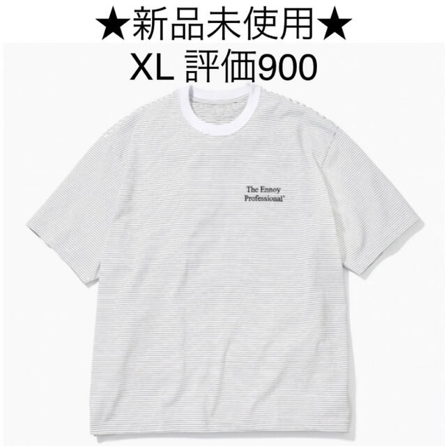 ennoy エンノイ ボーダーTシャツ ブラック Lサイズ 新品未使用