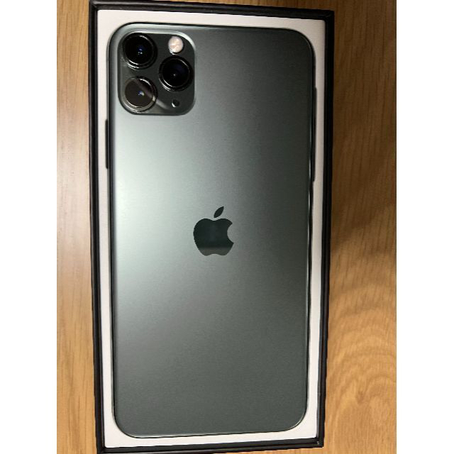 最終値下げ Pro 11 iPhone - Apple Max 64GB ミッドナイトグリーン
