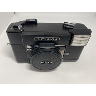 コニカミノルタ(KONICA MINOLTA)の☆超美品☆ Konica C35 AF ジャスピンコニカ ♪シャッターOK(フィルムカメラ)