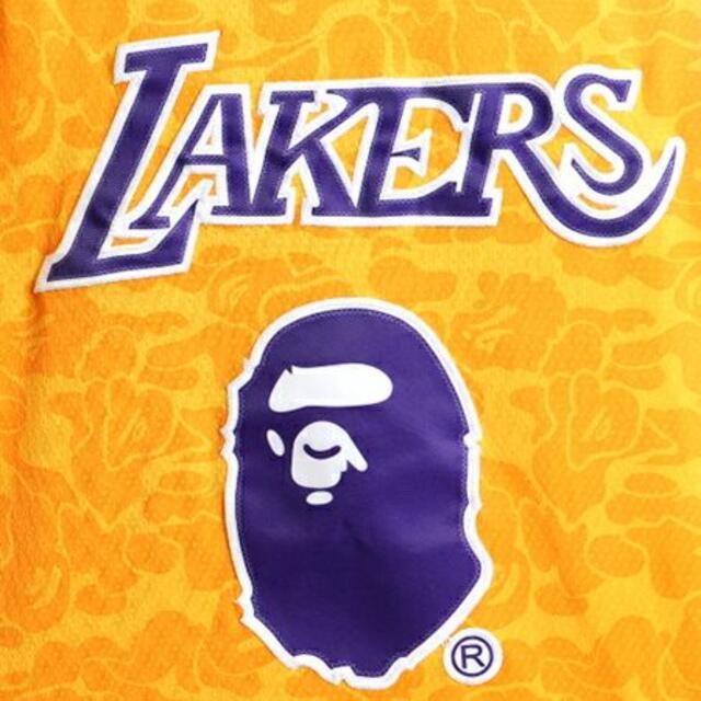 A BATHING APE × NBA レイカーズ コラボスウェット