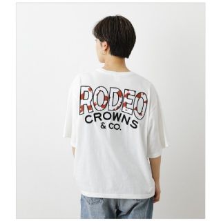 ロデオクラウンズワイドボウル(RODEO CROWNS WIDE BOWL)のRCWB TEXLOGO Tシャツ(Tシャツ(半袖/袖なし))