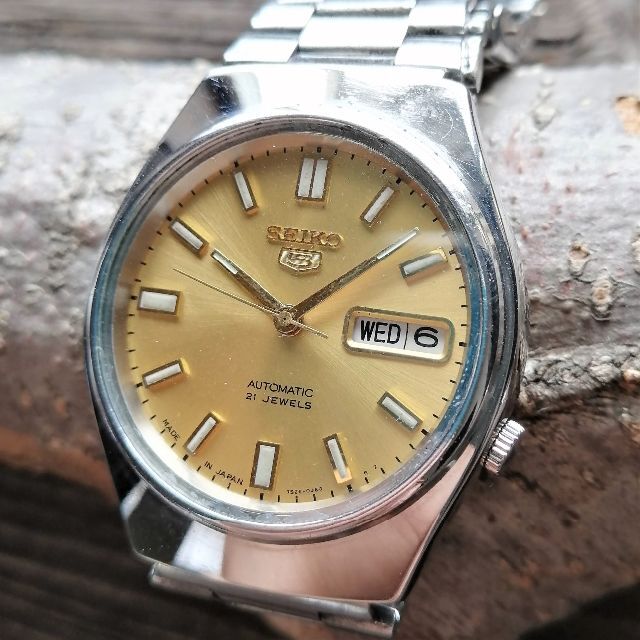 【超美品！】SEIKO5 自動巻き1970年代！ヴィンテージ腕時計メンズセイコー