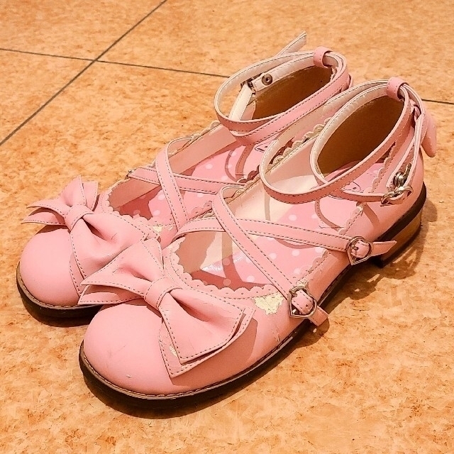 Angelic Pretty(アンジェリックプリティー)のAngelic Pretty★Tea Party Shoes レディースの靴/シューズ(ハイヒール/パンプス)の商品写真