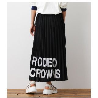 ロデオクラウンズワイドボウル(RODEO CROWNS WIDE BOWL)のRCWB ビッグアイコンプリーツスカート(ロングスカート)